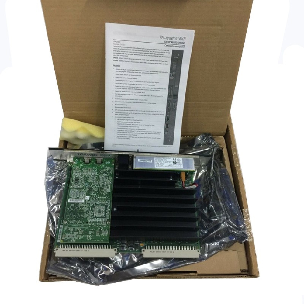 GE IC698ETM001 PACSystems RX7i Ethernet Interface Module Original & New ...